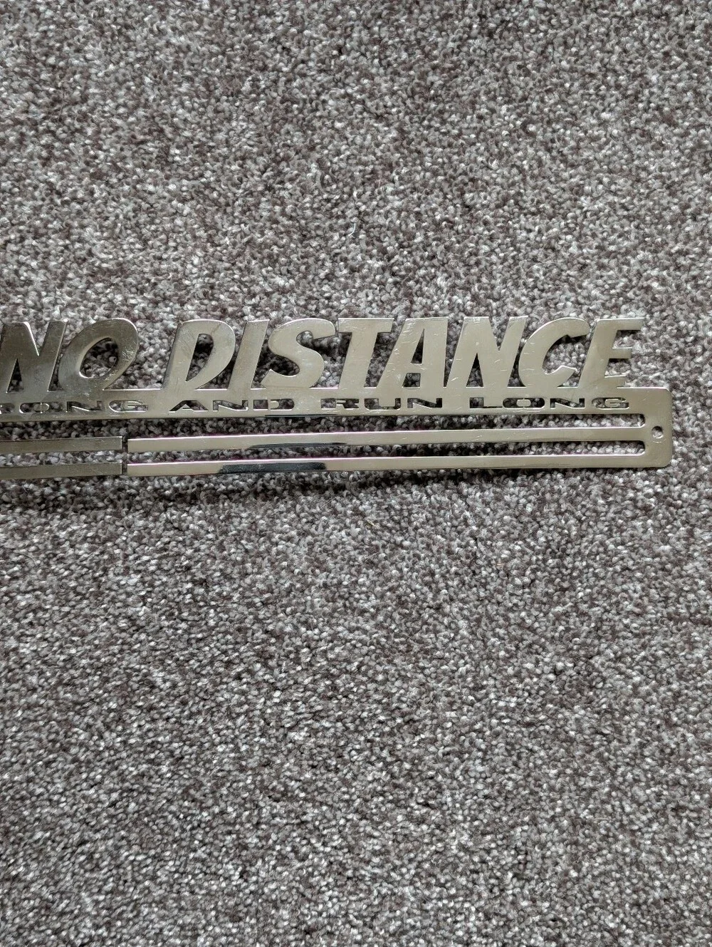 Stainless Steel Running Medal Hanger Display - 